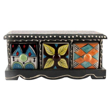 Spice Box-1412 Masala Rack Container Gift Item